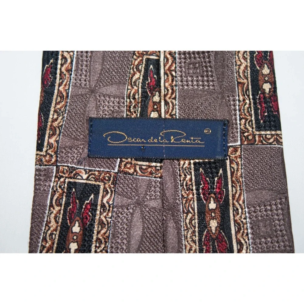 Oscar De La Renta Tie | 100% Silk | Men's‎ Neckwear